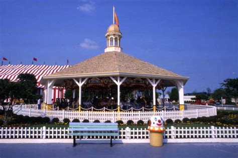 Florida Memory • Carousel ride at the Circus World theme park - Orlando ...