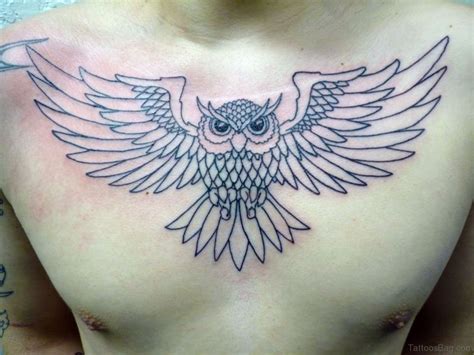 50 Cute Owl Tattoos On Chest