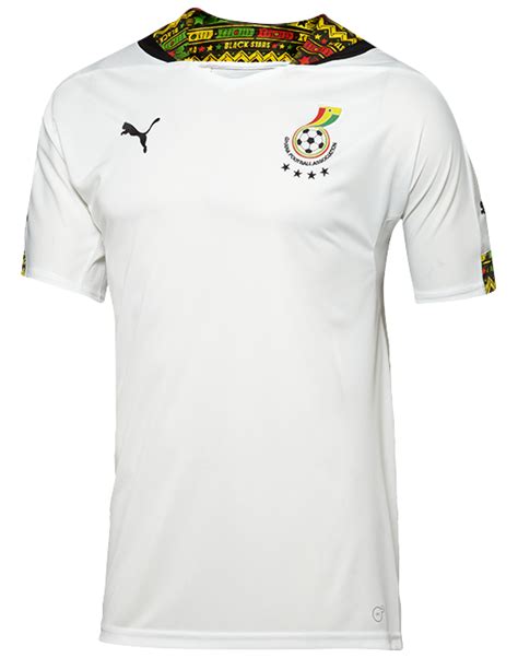 New Black Stars Jersey 2014- Puma Ghana World Cup 2014 Kits Home Away ...