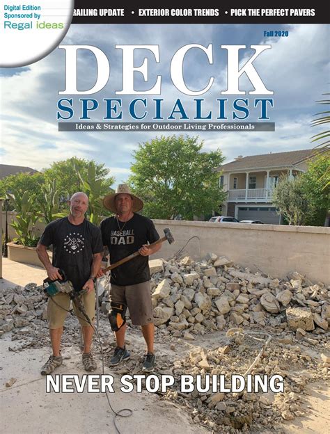 Deck Specialist - Fall 2020 by 526 Media Group - Issuu