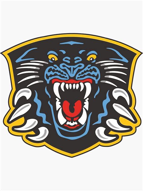 "Nottingham Panthers Logo, NOT" Sticker for Sale by RoyAndre | Redbubble