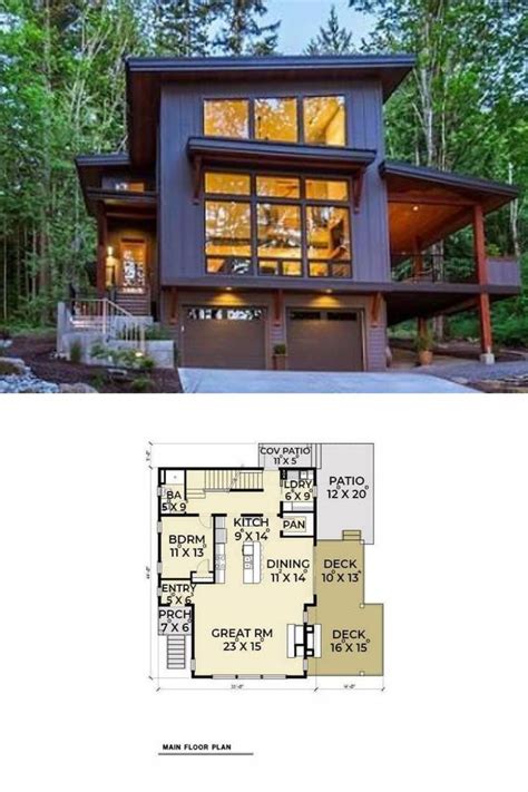 modern lake house plans - Deloris Chung