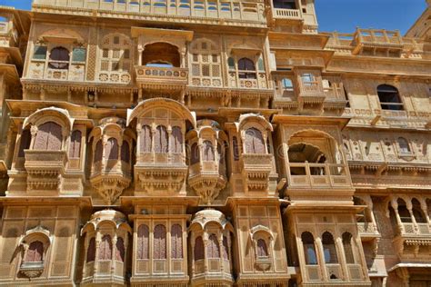 Old Haveli in Jaisalmer Fort. Rajasthan. India Stock Photo - Image of ...