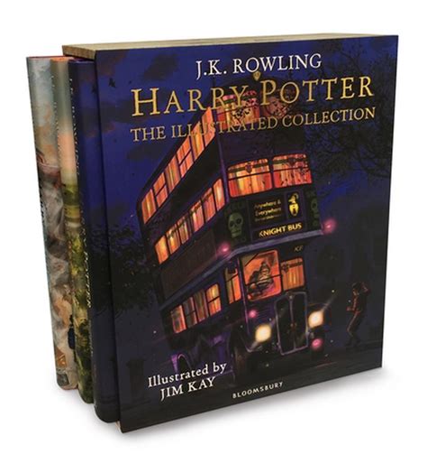 Harry Potter - the Illustrated Collection (3 Books) by J.K. Rowling ...