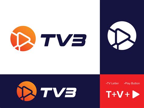 TV3 logo by Designollo on Dribbble