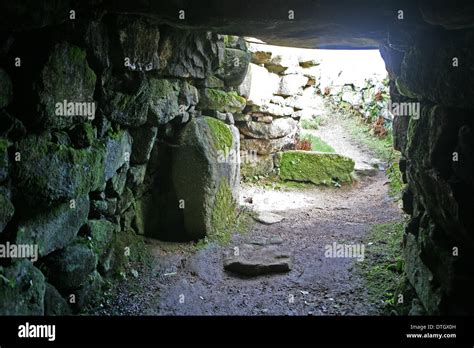 Carn Euny ancient village and archeological site, near Sancreed Penwith ...