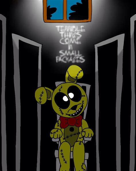 FNAF 4 - Plushtrap by DragonFireArts on DeviantArt