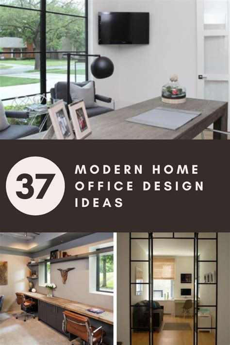 23 Modern Home Office Design Ideas | Sebring Design Build | Home office ...