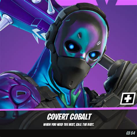 Covert Cobalt Fortnite Wallpapers - Wallpaper Cave