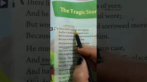 Class-4 Eng Lit Poem-The Tragic Story (Explanation Of The Poem) - YouTube