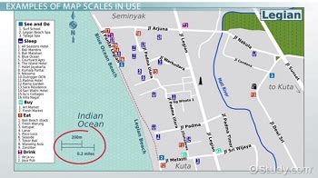 What is a Map Scale? - Definition, Types & Examples - Video & Lesson ...