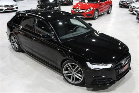 Audi A6 Avant Black Edition S-Line Quattro - Flanders Cars