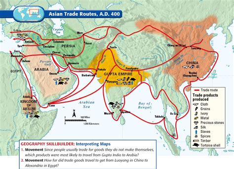 Rutas de comercio asiáticas - C 400 dC. | Silk road map, Silk road, History