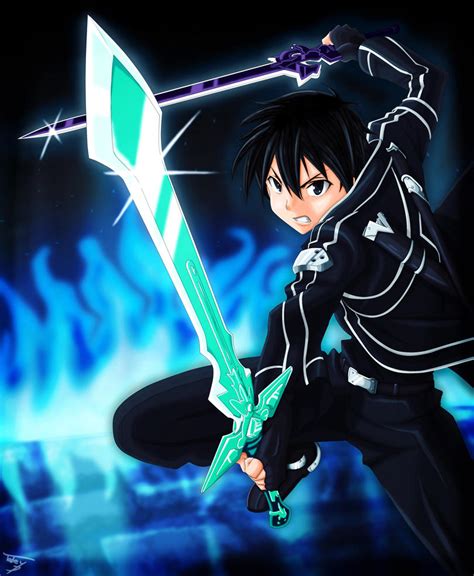 Kirito - Dual Blade by TobeyD on DeviantArt