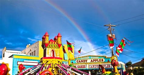 Pleasure Island, NC: Carolina Beach Boardwalk Amusement Park Open ...