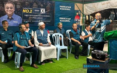 BERNAMA - PRU15: MANIFESTO PERIKATAN NASIONAL LABUAN TUMPU TUJUH PERKARA