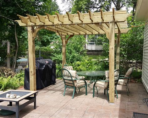 10 x 12 Pergola plans pdf file DIY simple pergola plan Modern - Etsy ...