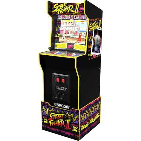 Arcade1Up Arcade Cabinet Black Metal Street Fighter Legacy Edition in ...