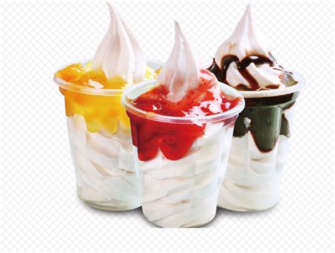 Sundae Ice Cream Plastic Cups PNG Image | Citypng