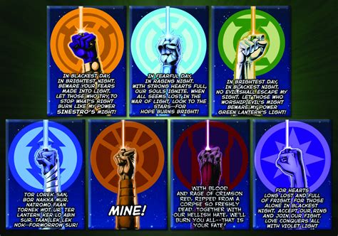 JUN101729 - DC COMICS BLACKEST NIGHT OATH 7PC MAGNET ASST - Previews World