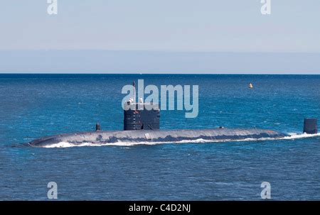 The British Royal Navy Trafalgar-class nuclear submarine HMS Tireless ...