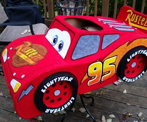 The "Amazing" Lightning McQueen Costume : 5 Steps (with Pictures ...