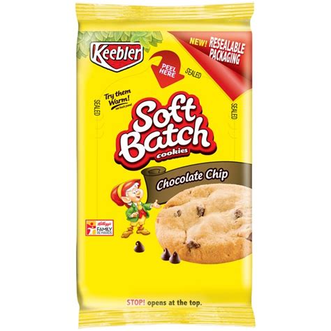 Keebler Soft Batch Chocolate Chip Cookies (12 oz) - Instacart