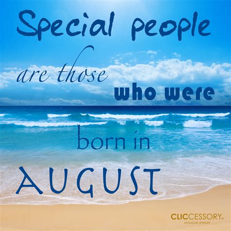 August Birthday Quotes - ShortQuotes.cc