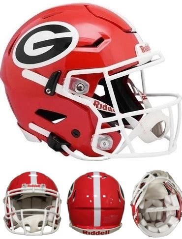 Georgia Bulldogs Authentic Football Helmet by Riddell