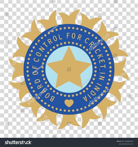 Bcci Transparent Logo Bcci High Resolution Stock Vector (Royalty Free ...