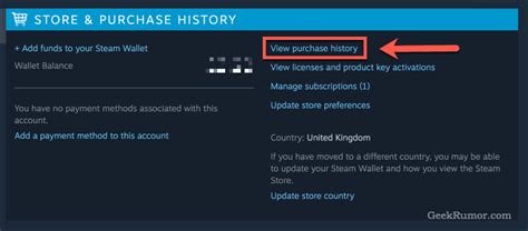 How to View Purchase History on Steam