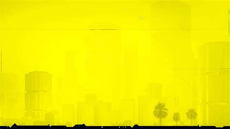 7680x4320 Resolution Cyberpunk 2077 Yellow Background 8K Wallpaper ...