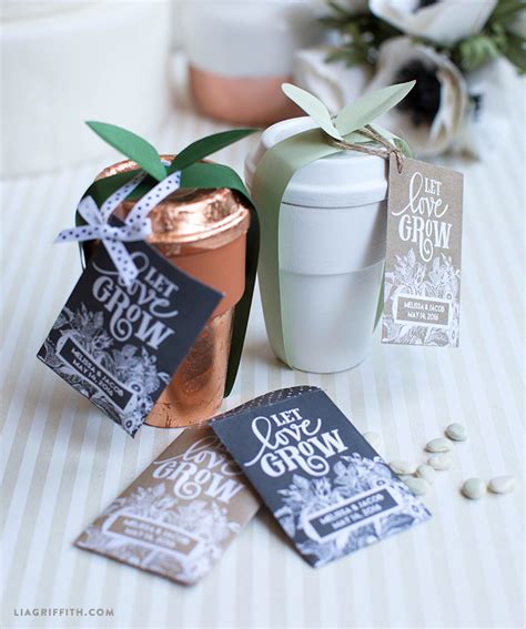 Seed Packet Wedding Favors - Lia Griffith