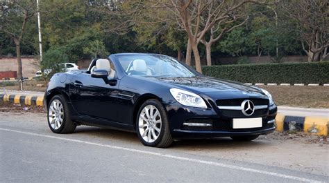 Buy Blue Mercedes-Benz SLK-350 CONVERTIBLE At Best Price | ABE