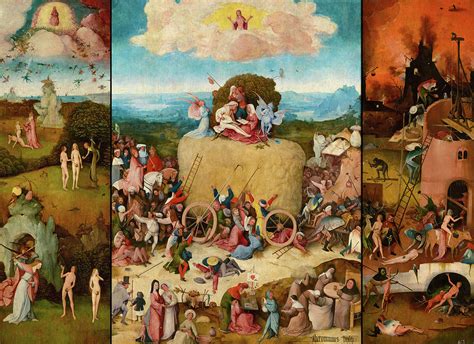 The Haywain Triptych, 1516 Painting by Hieronymus Bosch | Pixels