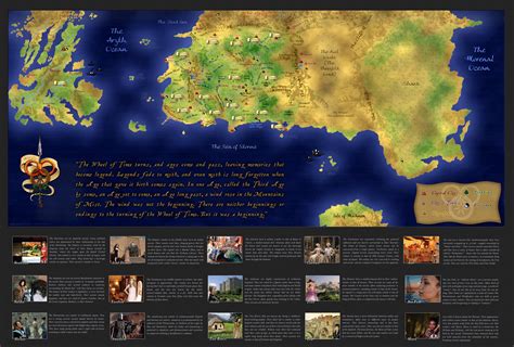 Wheel of Time Map (FINAL) by xxtayce on DeviantArt