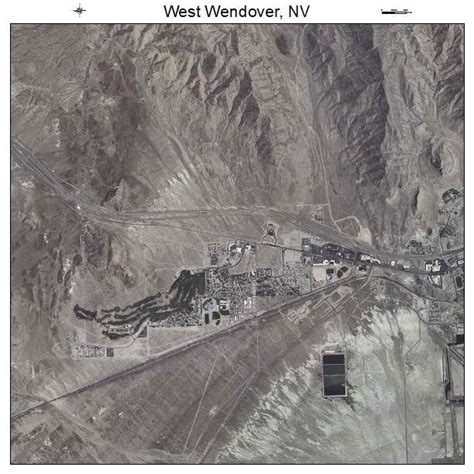 Aerial Photography Map of West Wendover, NV Nevada