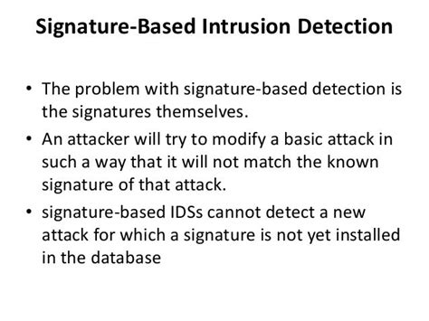 Intrusion detection system