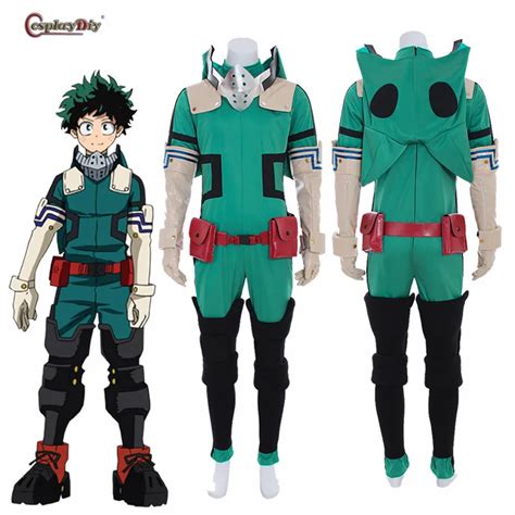 My Hero Academia 3 Boku no Hero Akademia Cosplay Izuku Midoriya Deku ...