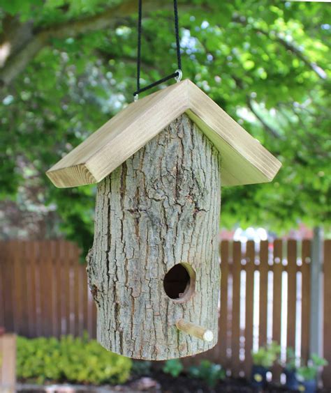 Window and Log Bird Houses and Feeders - Forest Street Designs