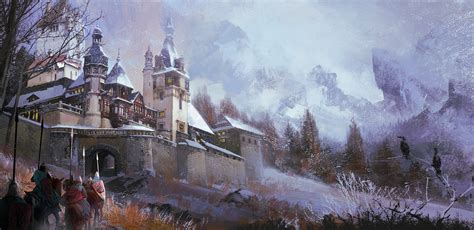 ArtStation - Snow castle