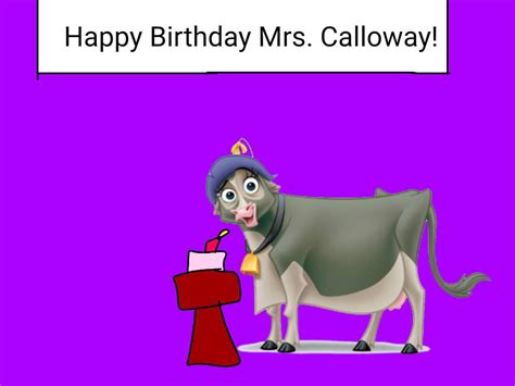 Happy Birthday Mrs. Calloway by drawingliker100 on DeviantArt