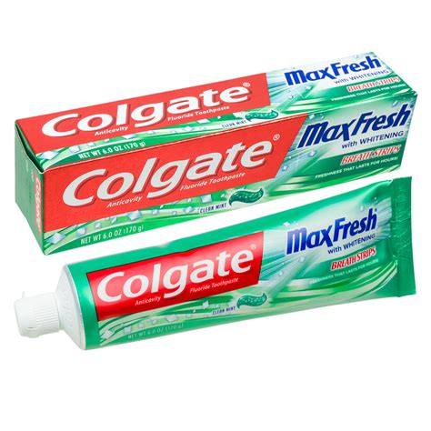 Wholesale Colgate Clean Mint Toothpaste W/ Breath Strip- 6oz | COLGATE