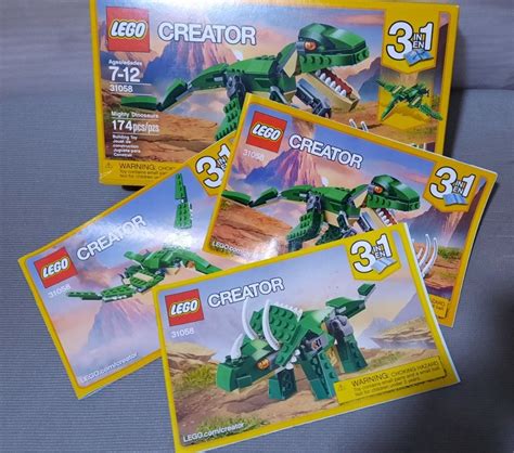 Lego Creator Mighty Dinosaurs, Hobbies & Toys, Toys & Games on Carousell