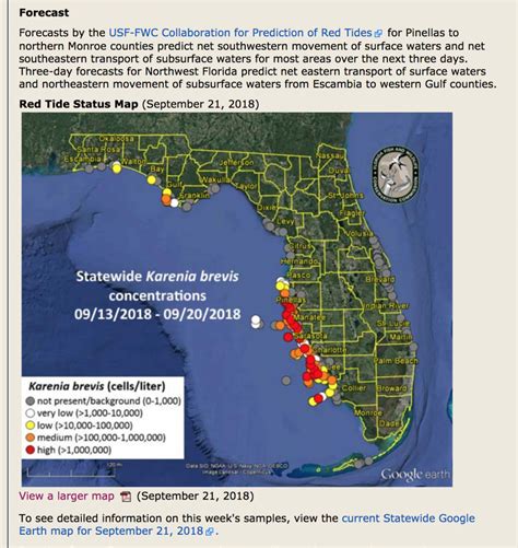 Red Tide Map 2024 Key West - alvira lynnet