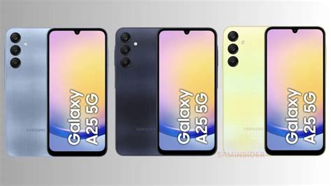 Samsung Galaxy A25 promo materials leak along with full specs - PhoneArena