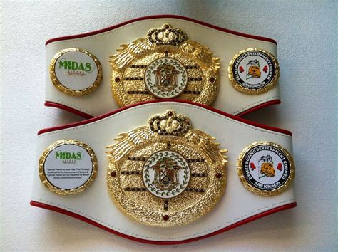 Crown & Wings Style Championship Belt - Custom Belts – Masis Boxing Belts