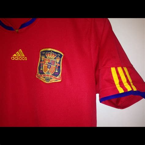 adidas | Tops | Authentic Spain National Team Adidas Jersey | Poshmark