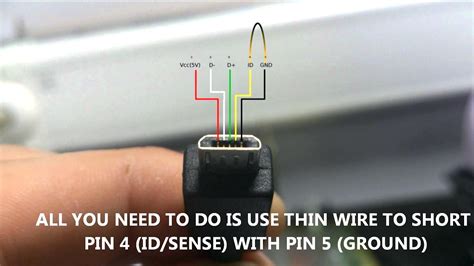 Wiring Diagram For Split Micro-Usb Cable? - Electrical Engineering ...