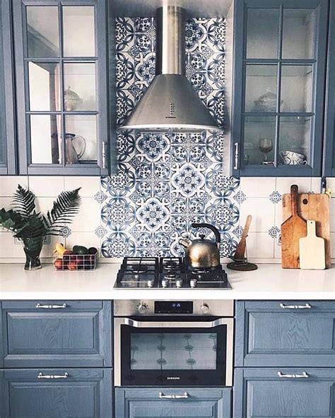 25 Inviting Blue Kitchen Cabinets to Have